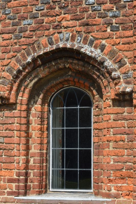 Arched window installation